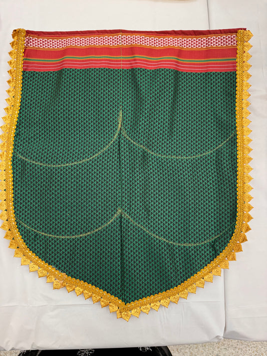 Banana Leaf Placements - Khan/Khana/Khun fabric placements