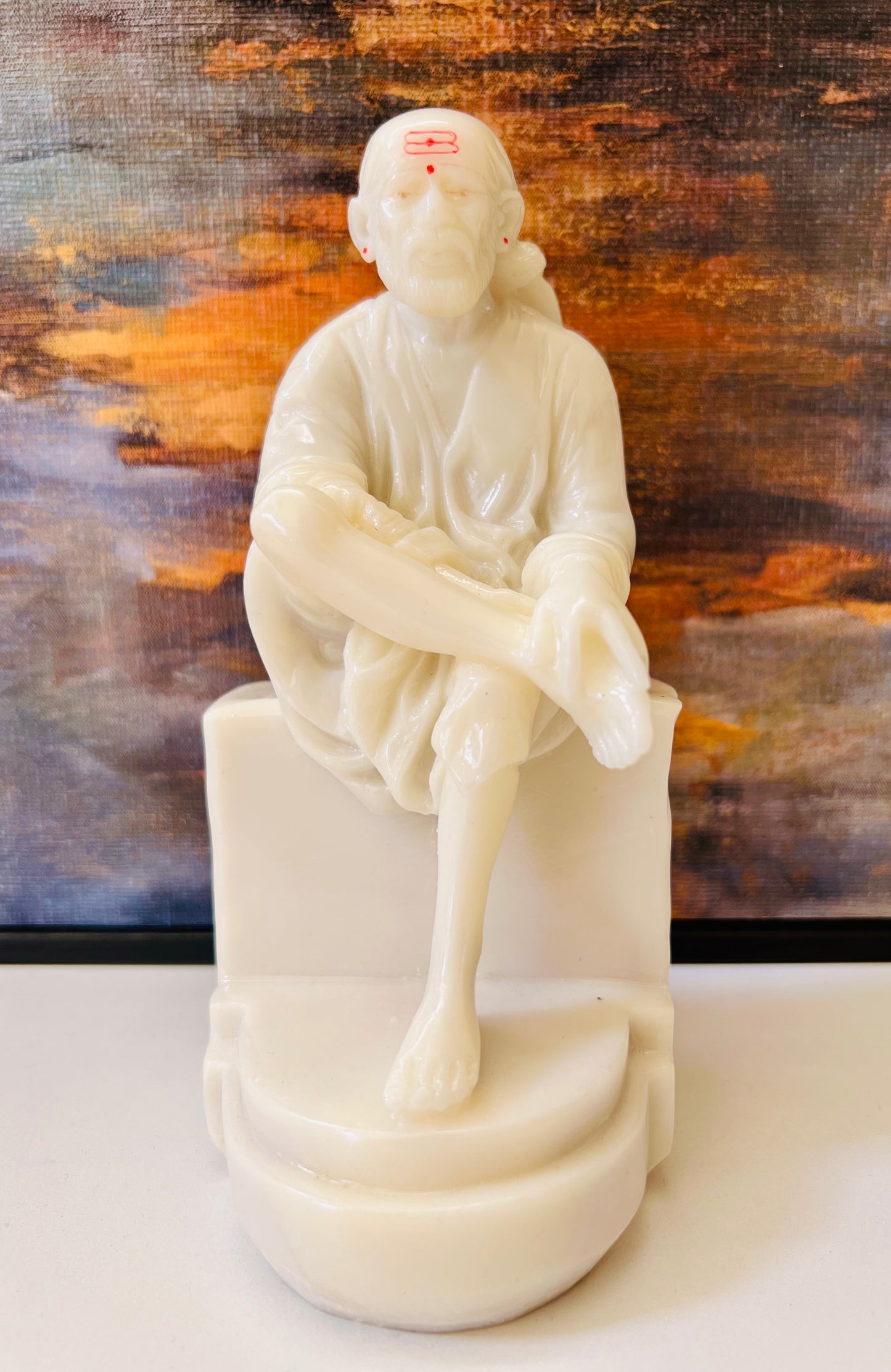 Shree Sai Baba Ceramic Statue